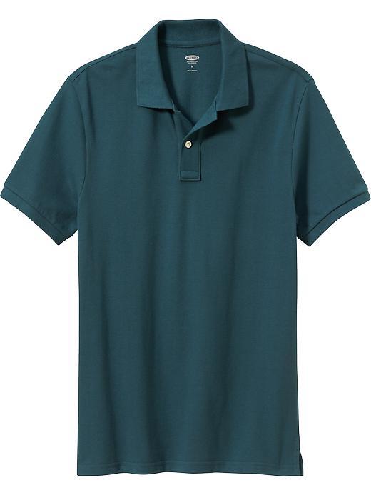 Old Navy Mens Short Sleeve Pique Polos Size Xxl Big - Kelp Forest