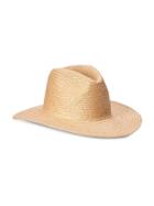 Old Navy Wide Brim Straw Panama Hat For Women - Tan
