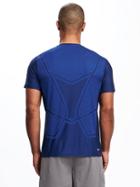 Old Navy Go Dry Mesh Back Performance Tee For Men - Blue Camouflage