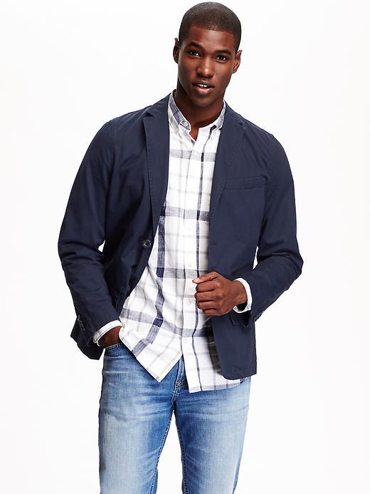 Old Navy Canvas Blazer - In The Navy