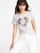 Old Navy Womens Everywear La Graphic Tee For Women La Size L