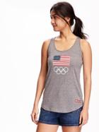 Old Navy Team Usa 2016 Olympics Tank For Women - Gray