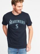 Old Navy Mens Mlb Team Graphic Tee For Men Seattle Mariners Size S