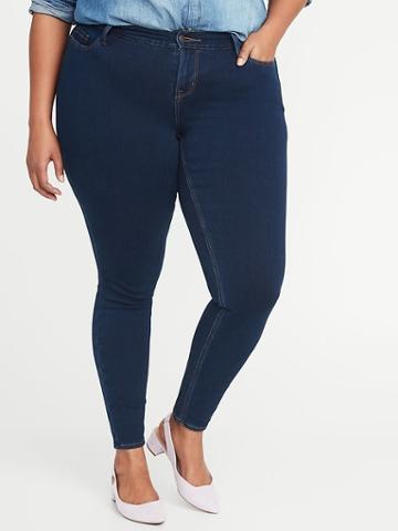 High-rise Plus-size Rockstar Built-in Sculpt 24/7 Jeans
