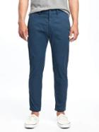 Old Navy Ultimate Slim Lightweight Built In Flex Khakis For Men - The New Navy