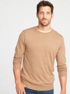 Old Navy Mens Crew-neck Sweater For Men Camel Size Xs