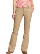 Old Navy Womens The Diva Everyday Boot Cut Khakis - Rolled Oats
