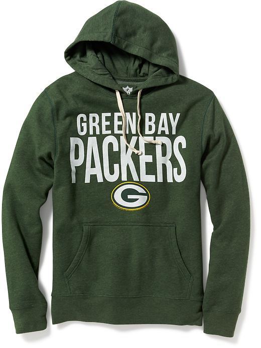 Old Navy Nfl Team Fleece Pullover Hoodie For Men - Packers