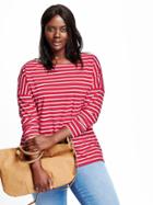 Old Navy Womens Plus Striped Tees Size 1x Plus - In The Red