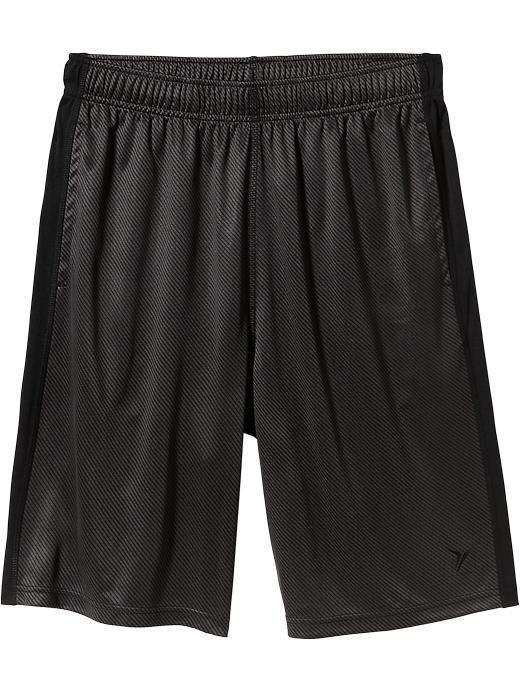 Mens Active Training Shorts 10&quot; Size Xxxl Tall - Black Jack 3