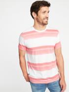 Old Navy Mens Soft-washed Perfect-fit Crew-neck Tee For Men Feeling Peachy Size Xl