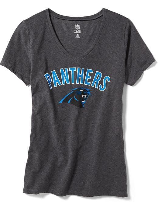 Old Navy Nfl Graphic Tee For Women - Panthers