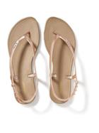 Old Navy Ankle Strap Sandals For Women - Rose Gold