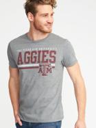 Old Navy Mens College Team Graphic Tee For Men Texas A&m Size L