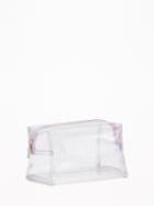 Clear Printed Cosmetic Bag For Women