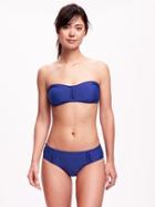 Old Navy Braided Bandeau Bikini Top For Women - Water Table Nylon