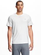 Old Navy Mens Go Dry Cool Tees - Bright White