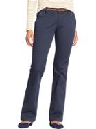 Old Navy Womens The Diva Everyday Boot Cut Khakis - Classic Navy
