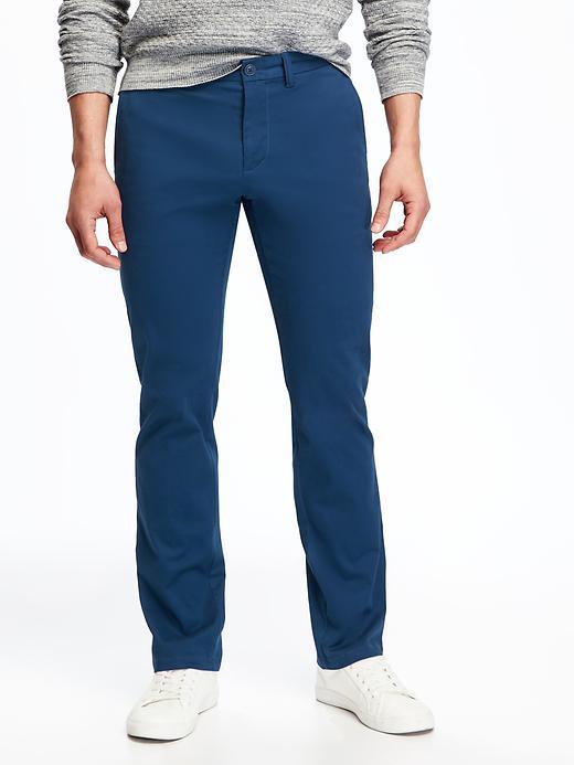 Old Navy Built In Flex Slim Ultimate Khakis For Men - The Deep End