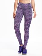 Old Navy Go Dry High Rise Compression Legging For Women - Opulent Iris