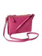 Old Navy Womens Faux Leather Crossbody Bag Size One Size - Fuchsia Revenue
