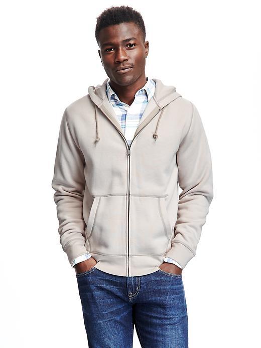 Old Navy Jersey Fleece Zip Hoodie For Men - A Shore Thing
