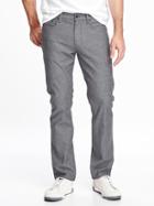 Old Navy Slim Fit Twill Pants For Men - Navy Captain