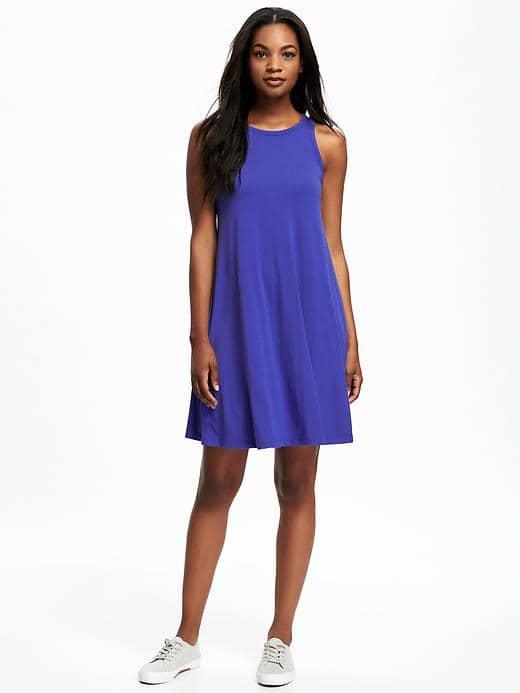Old Navy Jersey Swing Dress For Women - Ultraviolet