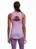 Old Navy Go Dry Keyhole Back Tank For Women - Grape News