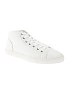 Old Navy Mens Faux Leather Classic High Top Sneaker Size 10 - Bright White