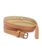 Old Navy Womens Skinny Belt For Women Nude Size L/xl