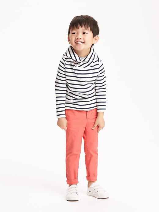 Old Navy French Rib Toggle Sweater - White