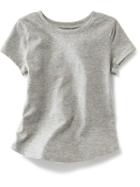 Old Navy Crew Neck Tee - Heather Grey