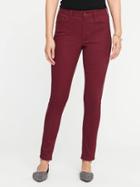 Old Navy High Rise Rockstar Sateen Jeans For Women - Gosh Garnet