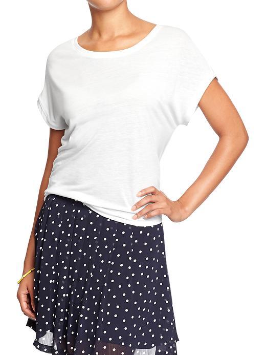 Old Navy Womens Women';s Dolman-sleeve Tops Cream Size Xs