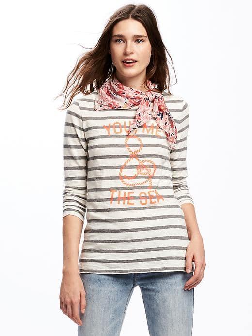 Old Navy Lightweight Linen Blend Scarf For Women - Liberty Floral