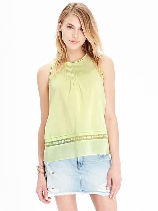 Women's Sleeveless Swing Tops