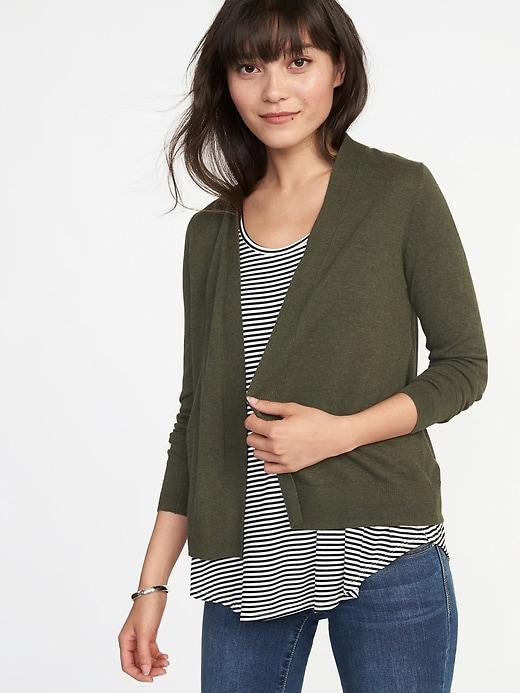Old Navy Womens Open-front Sweater For Women Matcha Green Size Xs