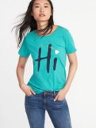 Old Navy Womens Hawaii Graphic Tee For Women Endless Summer Size Xxl