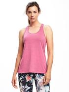 Old Navy Go Dry Ultra Light Racerback Tank For Women - Party Started Pink
