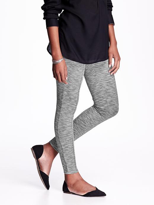 Old Navy Womens Ponte Knit Leggings Size M - Light Gray