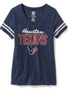 Old Navy Nfl Team V Neck Tee For Women - Texans