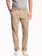 Old Navy Mens Straight Broken-in Khakis For Men Rolled Oats Size 48w