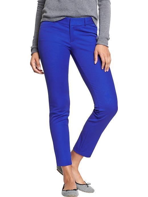 Old Navy Womens The Pixie Ankle Pants Size 16 Regular - Bluetiful