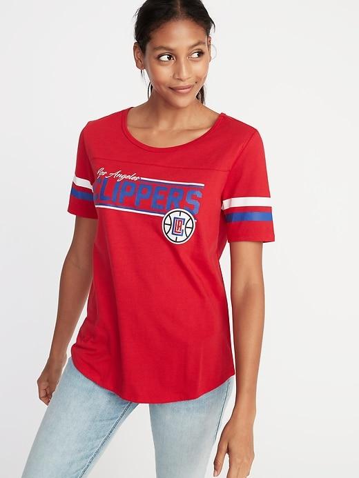 Old Navy Womens Nba Team Tee For Women Clippers Size M