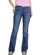Old Navy Womens The Sweetheart Boot Cut Jeans - Blue Reeds