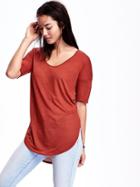 Old Navy Relaxed Tunic Tee For Women - Sick Beets