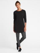 Old Navy French Terry Performance Tunic Dress For Women - Blackjack