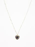 Old Navy  Faceted-stone Pendant Necklace For Women Gold Size One Size
