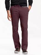 Old Navy Mens Ultimate Straight Khakis Size 46w 34l Big - Rich Rec